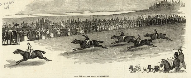 De 2000 Guinea Race, Newmarket, uit 